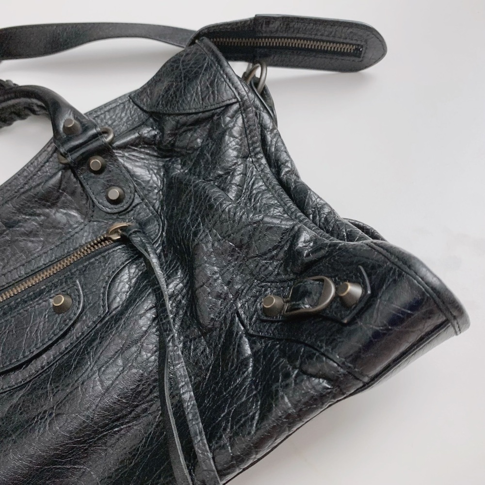 💯NEW & Authentic Balenciaga Neo Cagole City Lambskin Leather Tote Bag‼️ - Picture 7 of 14